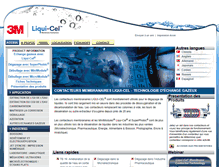 Tablet Screenshot of liqui-cel.fr